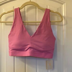 Fabletics All Day Every Day Low Impact Pink Bra